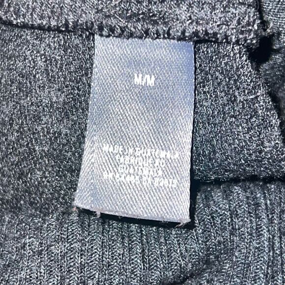 Aerie High Waist Thick Band Jogger Sweatpants Charcoal Gray, Juniors Medium - Picture 4 of 8